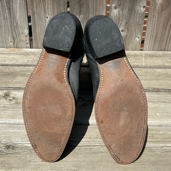 Vintage Laredo charcoal Cowboy Boots MADE IN USA sz 10/43 - Picture 7 of 8